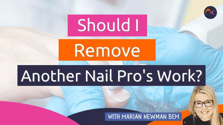 Should i remove another nail pro's work