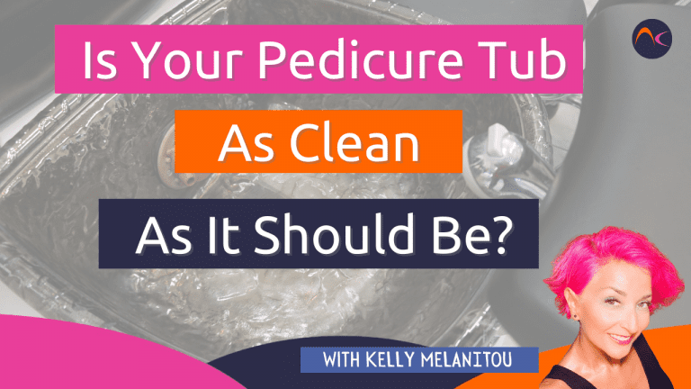 Is your pedicure tub as clean as it should be