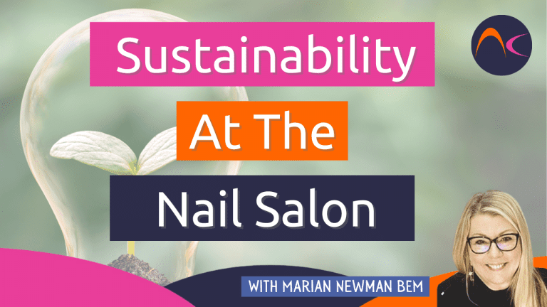 Sustainability at the nail salon