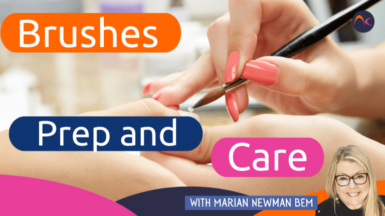 nail brushes prep and care